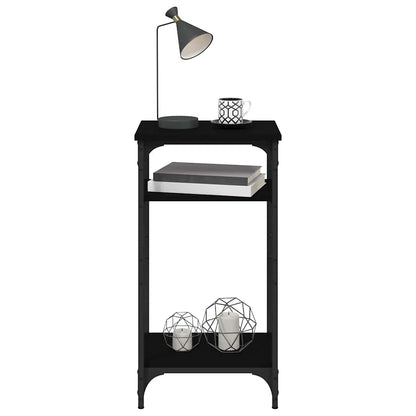 Side Table | Black | Engineered wood | Small | Adjustable Feet