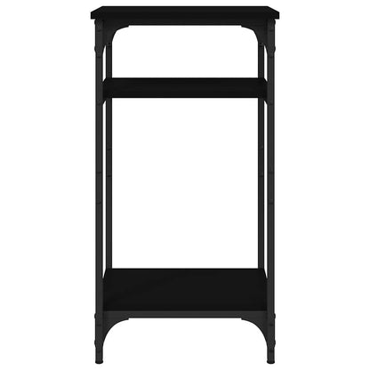 Side Table Black 40x30x75 cm Engineered Wood
