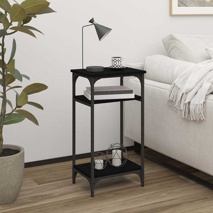 Side Table | Black | Engineered wood | Small | Adjustable Feet