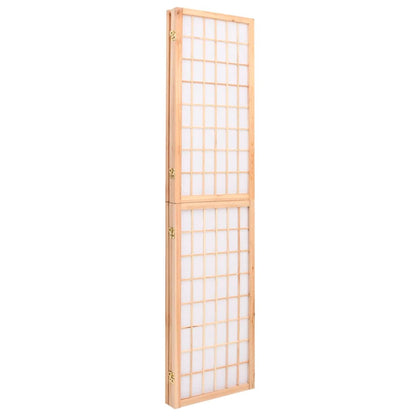 Folding 3-Panel Room Divider Japanese Style 120x170 cm