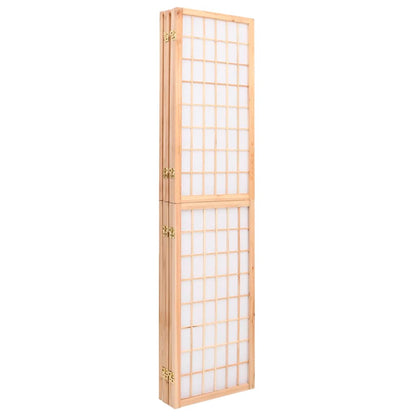 Folding 5-Panel Room Divider Japanese Style 200x170 cm