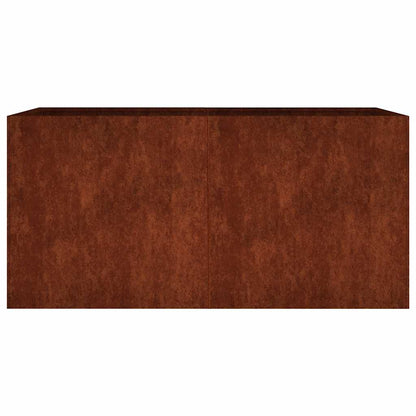 Planter 80x40x40 cm Corten Steel