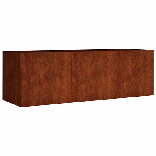 Garden Raised Bed 120x40x40 cm Corten Steel