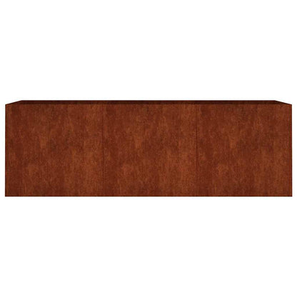 Garden Raised Bed 120x40x40 cm Corten Steel