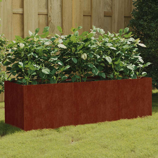 Garden Raised Bed 120x40x40 cm Corten Steel