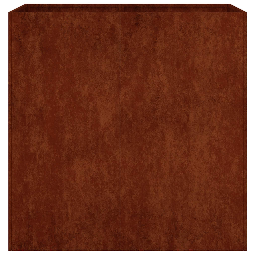 Planter 80x40x80 cm Corten Steel