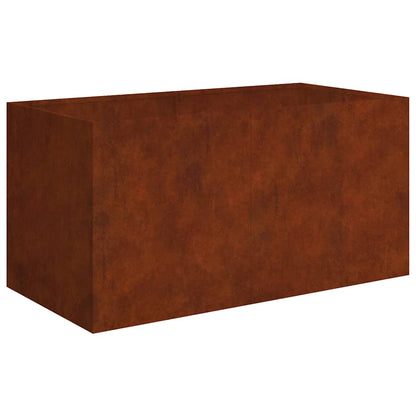 Planter 80x40x40 cm Corten Steel