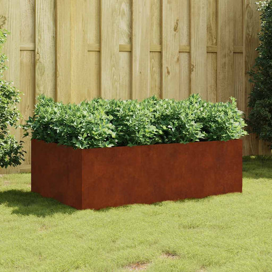 Garden Raised Bed 120x80x40 cm Corten Steel