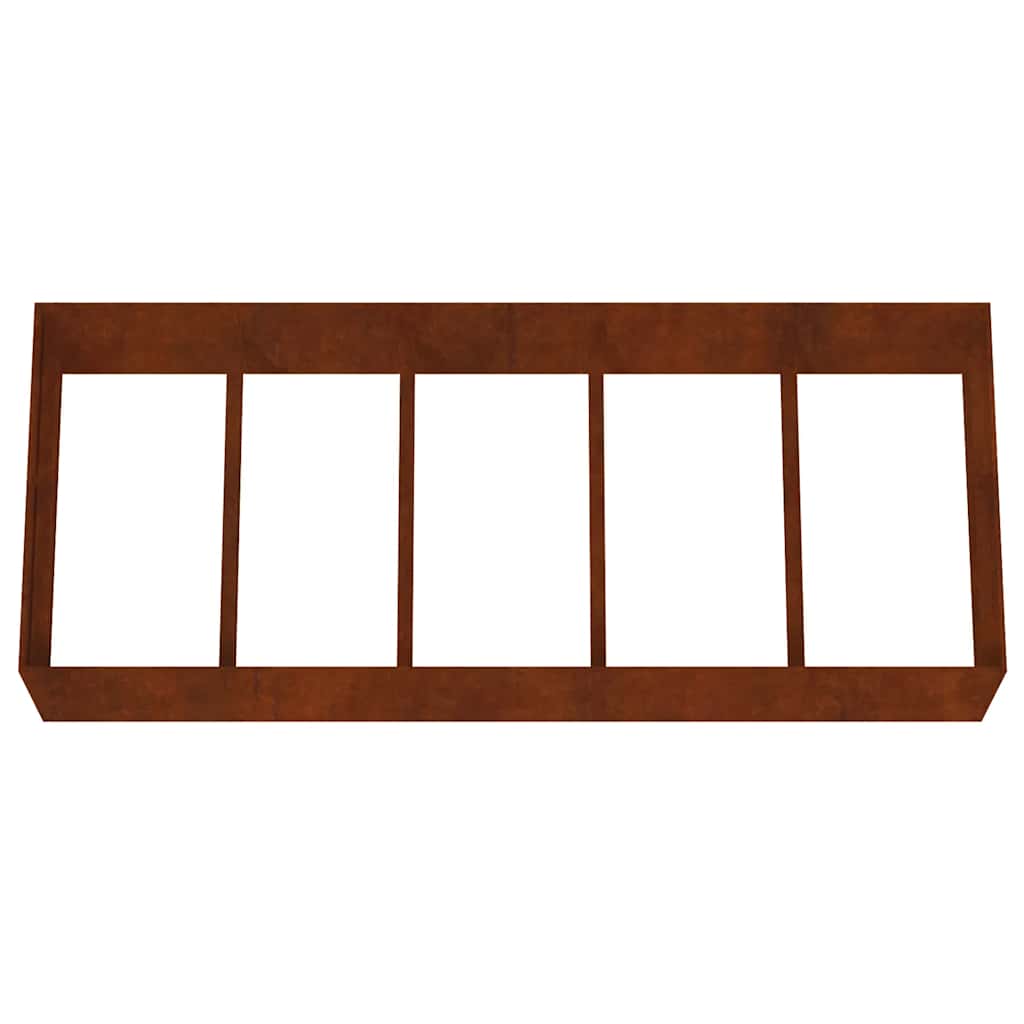 Garden Raised Bed 200x80x40 cm Corten Steel