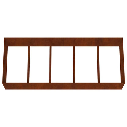 Garden Raised Bed 200x80x40 cm Corten Steel