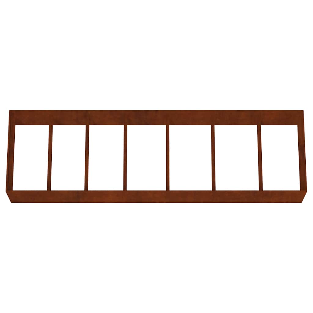 Garden Raised Bed 280x80x40 cm Corten Steel