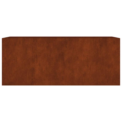 Garden Raised Bed 200x80x80 cm Corten Steel