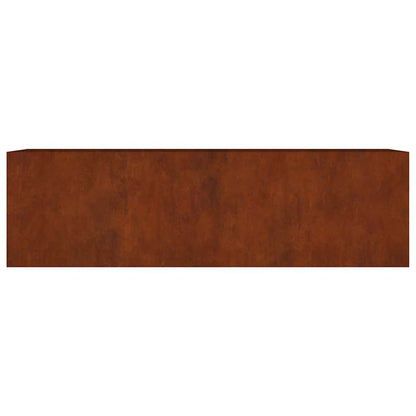 Garden Raised Bed 280x80x80 cm Corten Steel