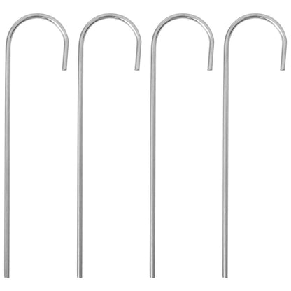 Football Goal with Net White 125x96x60 cm Steel&Polyester