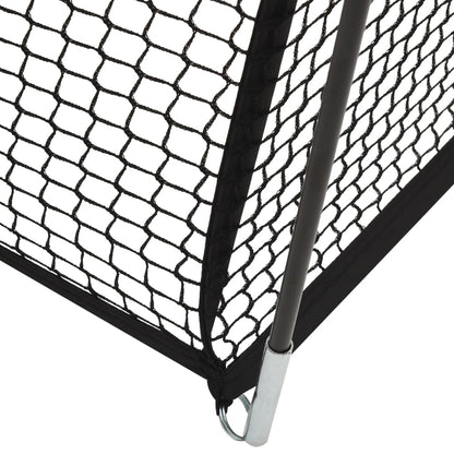 Baseball Batting Cage Net Black 900x400x250 cm Polyester