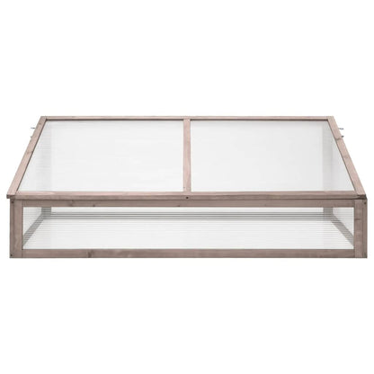 Greenhouse Grey 110x56x39 cm Fir Wood