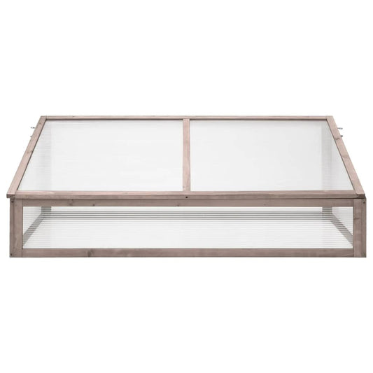 Greenhouse Grey 110x56x39 cm Fir Wood
