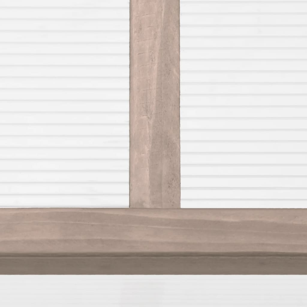 Greenhouse Grey 110x56x39 cm Fir Wood
