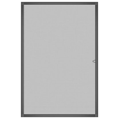 Insect Screen for Windows Anthracite 80x120 cm