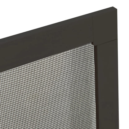 Insect Screen for Windows Anthracite 80x120 cm
