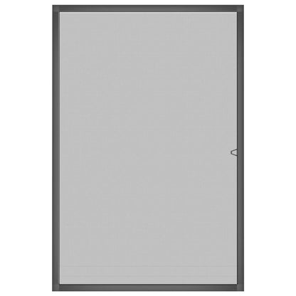Insect Screen for Windows Anthracite 90x120 cm