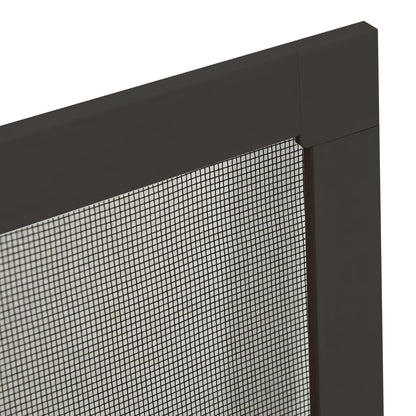 Insect Screen for Windows Anthracite 90x120 cm