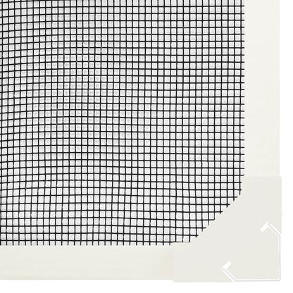 Magnetic Insect Screen for Windows White 100x120 cm