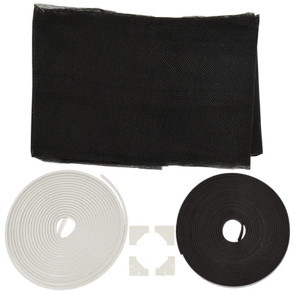 Magnetic Insect Screen for Windows White 100x120 cm