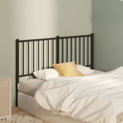 Metal Replace Headboard Black 120 cm