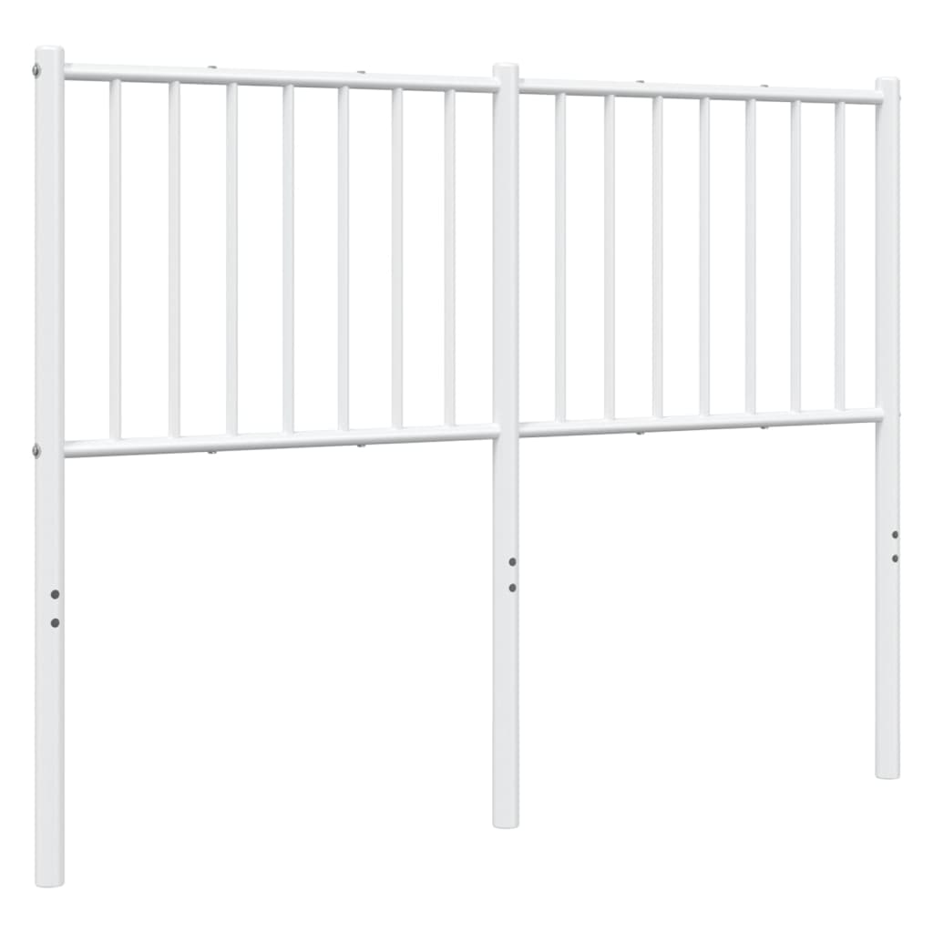 Metal Replace Headboard White 120 cm