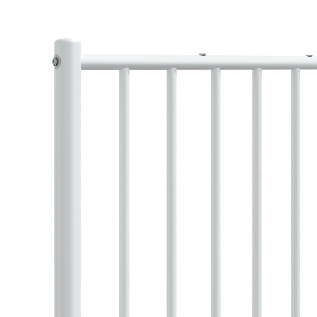 Metal Replace Headboard White 120 cm