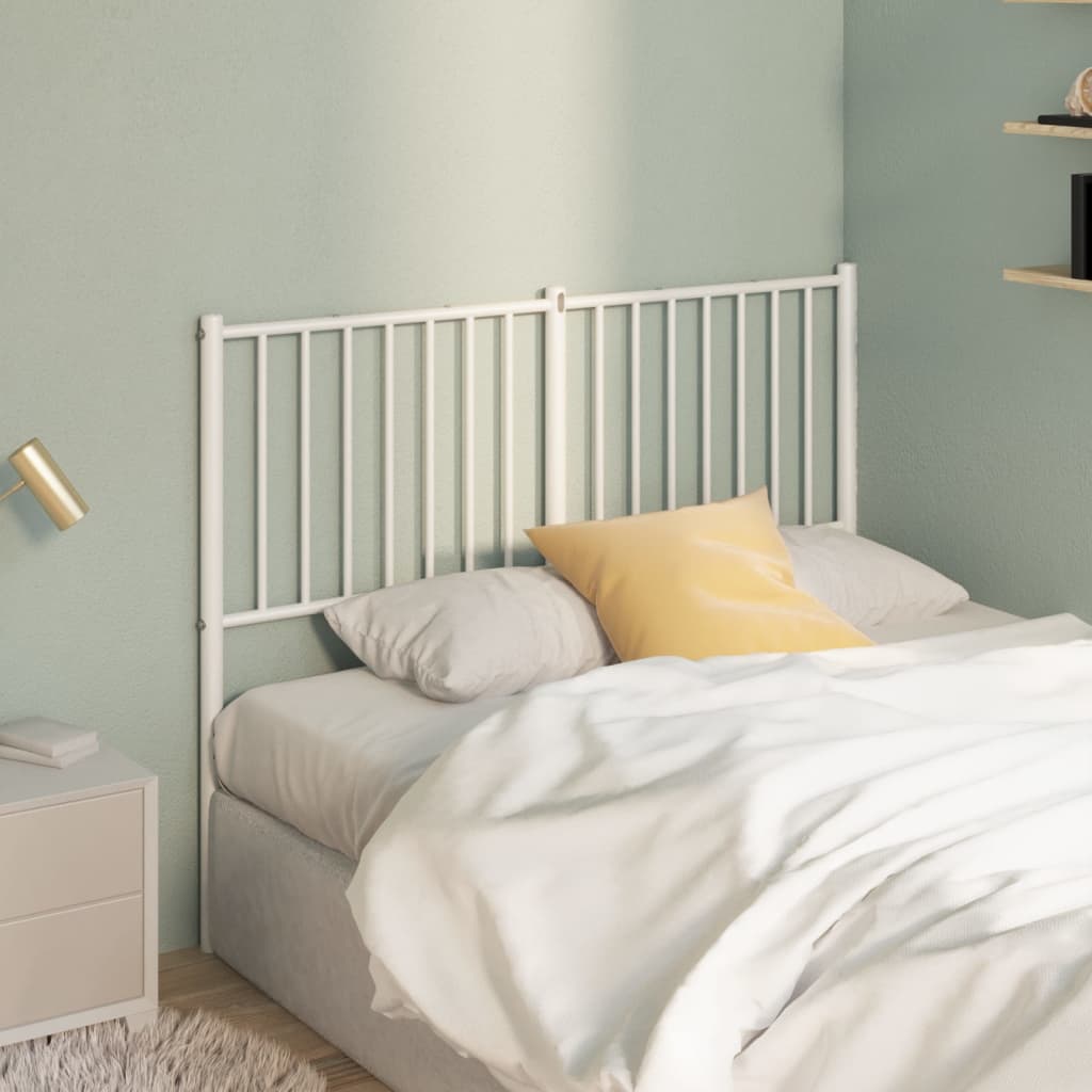 Metal Replace Headboard White 120 cm