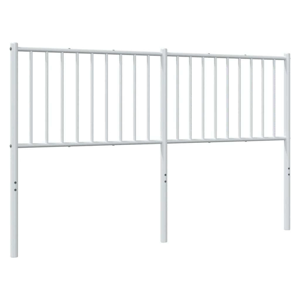 Metal Replace Headboard White 160 cm