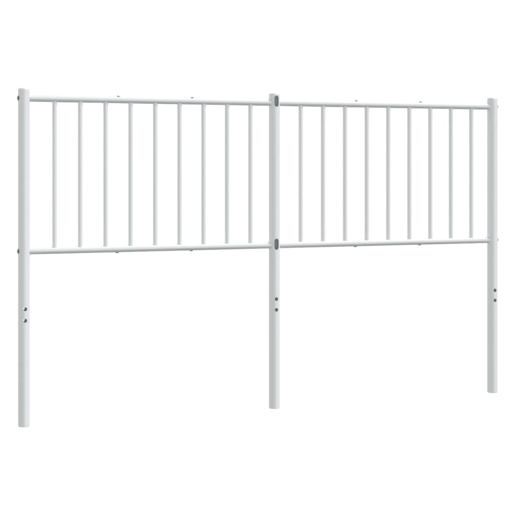Metal Replace Headboard White 160 cm