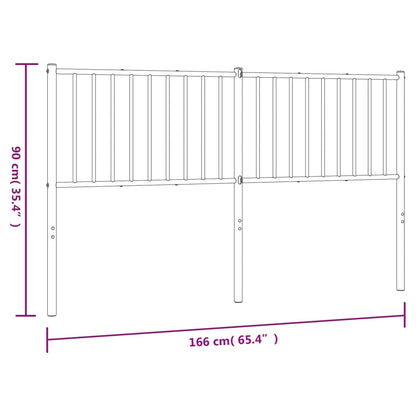 Metal Replace Headboard White 160 cm