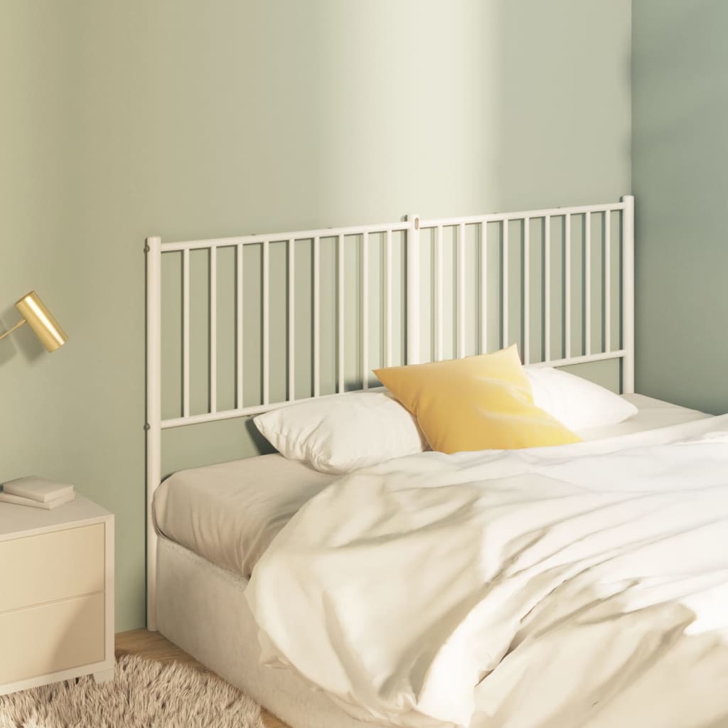 Metal Replace Headboard White 160 cm