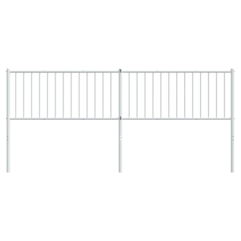 Metal Replace Headboard White 200 cm
