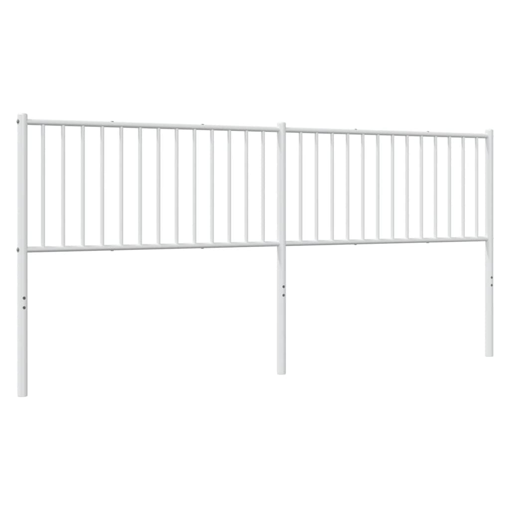Metal Replace Headboard White 200 cm