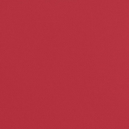 Folding Sun Lounger Red Oxford Fabric&Powder-coated Steel