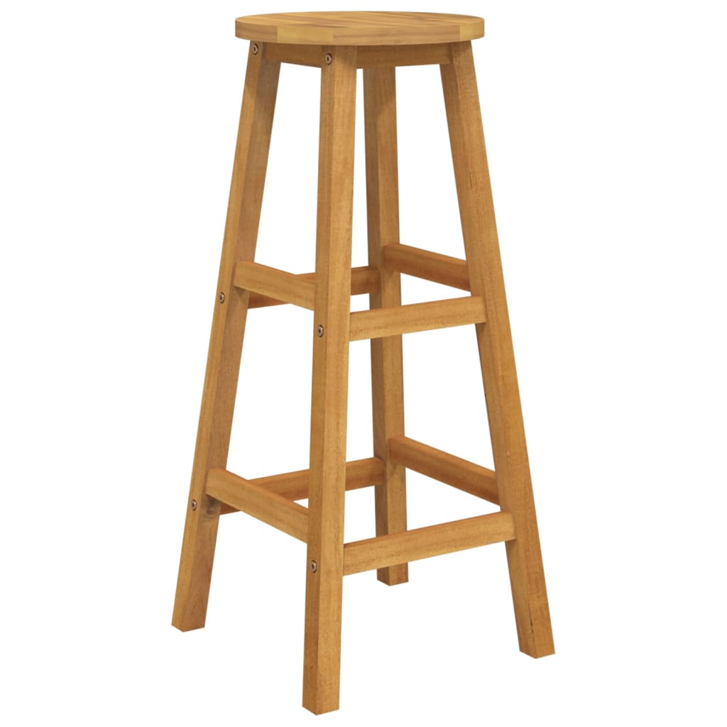 5 Piece Garden Bar Set Solid Wood  Acacia