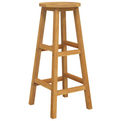 5 Piece Garden Bar Set Solid Wood  Acacia