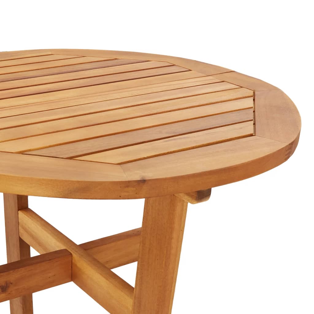 3 Piece Garden Bar Set Solid Wood  Acacia