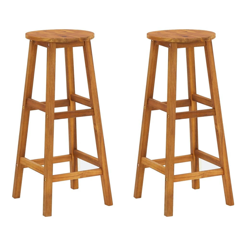 Garden Bar Set | Natural Acacia Wood | Solid Acacia Wood | Compact
