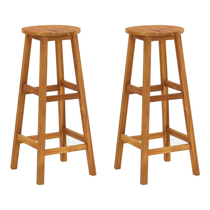Garden Bar Set | Natural Acacia Wood | Solid Acacia Wood | Compact