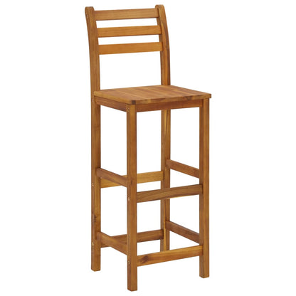 Garden Bar Set | Natural wood | Solid acacia wood | Medium | Durable