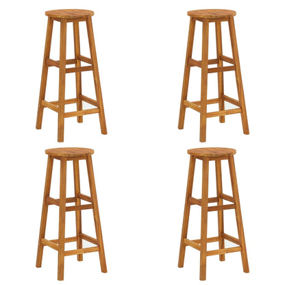 Garden Bar Set | Natural Wood | Solid Acacia Wood | For 4 people