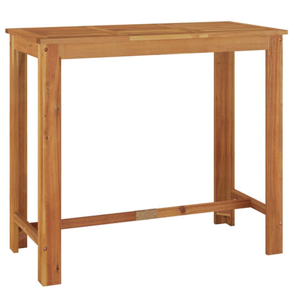 Garden Bar Set | Natural Brown | Solid Acacia wood | Medium | Durable