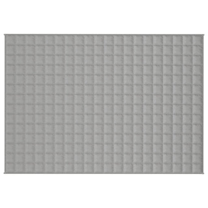Weighted Blanket Grey 137x200 cm Single 6 kg Fabric