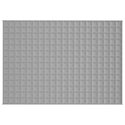 Weighted Blanket Grey 140x200 cm Single 6 kg Fabric