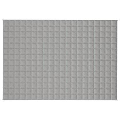 Weighted Blanket Grey 140x200 cm Single 10 kg Fabric